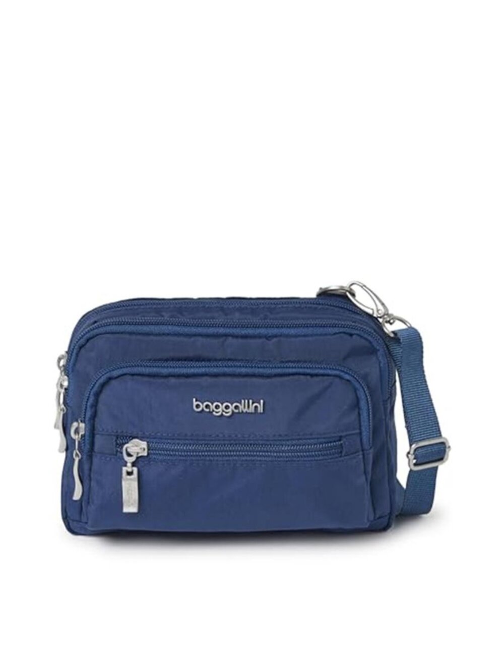 Small Nylon Crossbody Bag Wallet Phone Organizer Convertible Belt Bag Travel